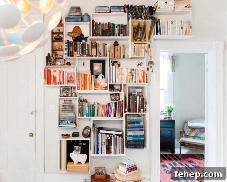 DIY Bookshelves from Old Dressers