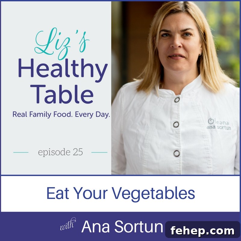 Eat Your Vegetables with Ana Sortun via LizsHealthyTable.com #podcast