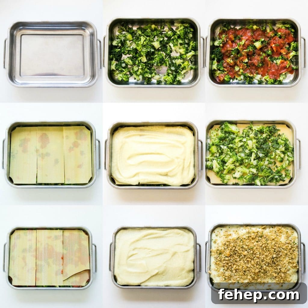 Ultimate Lazy Veggie Lasagne
