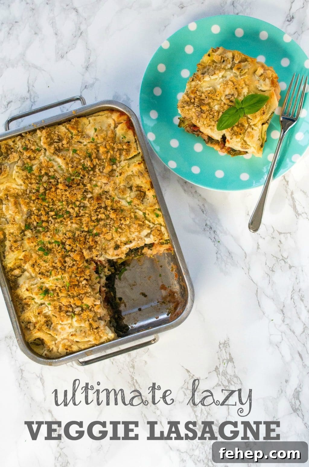 Ultimate Lazy Veggie Lasagne