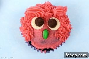 How to Make Adorable Owl Cupcakes for Parties and Gifts 6 Owl Cupcakes are soft and fluffy chocolate cupcake decorated with a vanilla buttercream to look like gorgeous, googly eyed owls! Perfect for a birthday cake, party, get together or just for fun. #owlcupcakes #pinkowl