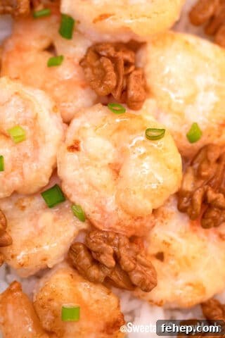 Panda Express honey walnut shrimp