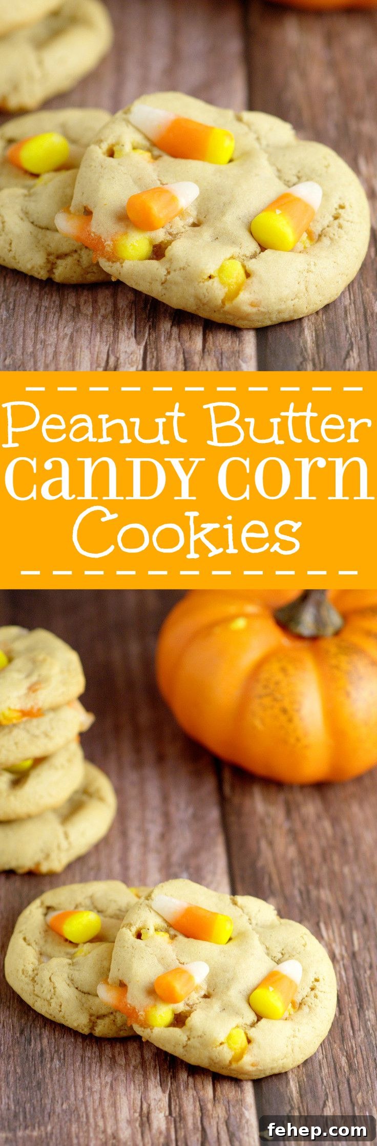 Peanut Butter Candy Corn Cookies for Halloween Parties 9 Peanut Butter Candy Corn Cookies