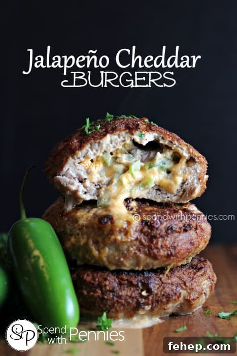 Mouthwatering Homemade Burger Recipes for Every Craving 5 Jalapeno cheddar burger