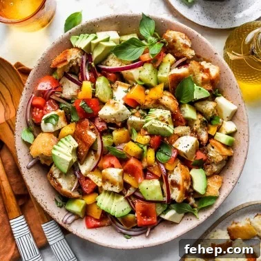 Hearty Vegetable Lasagna Recipe with Spinach & Ricotta 20 Panzanella Salad