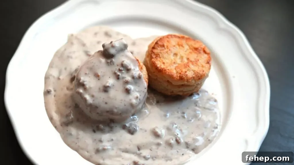 30-Minute Homemade Biscuits Without Buttermilk: Flaky Recipe 8 biscuits and gravy