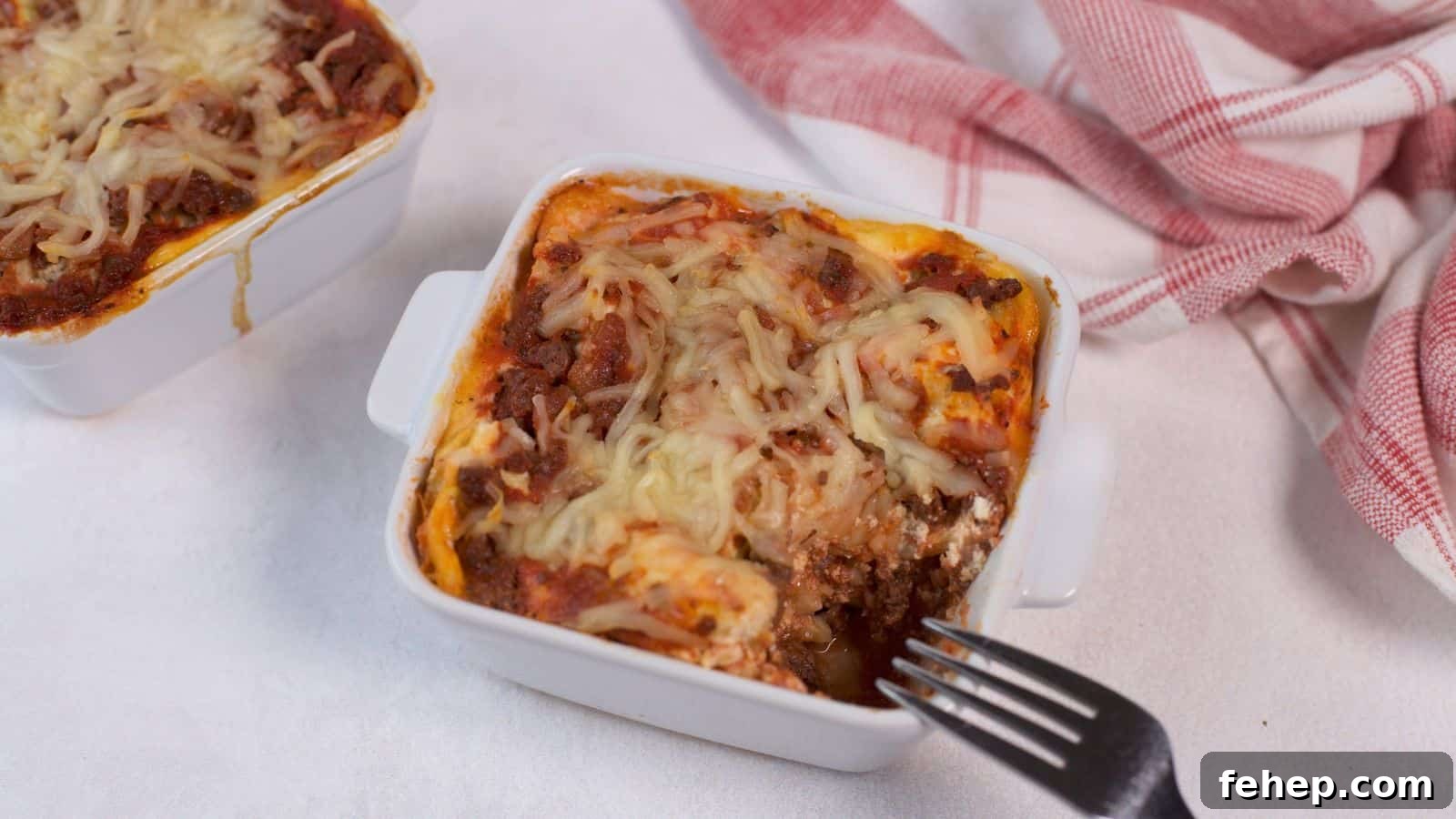 19 Authentic Italian Dinners That Feel Effortless and Homey 9 Lasagna for One in small 10-ounce square baking pan.