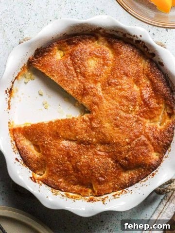 Peach cobbler
