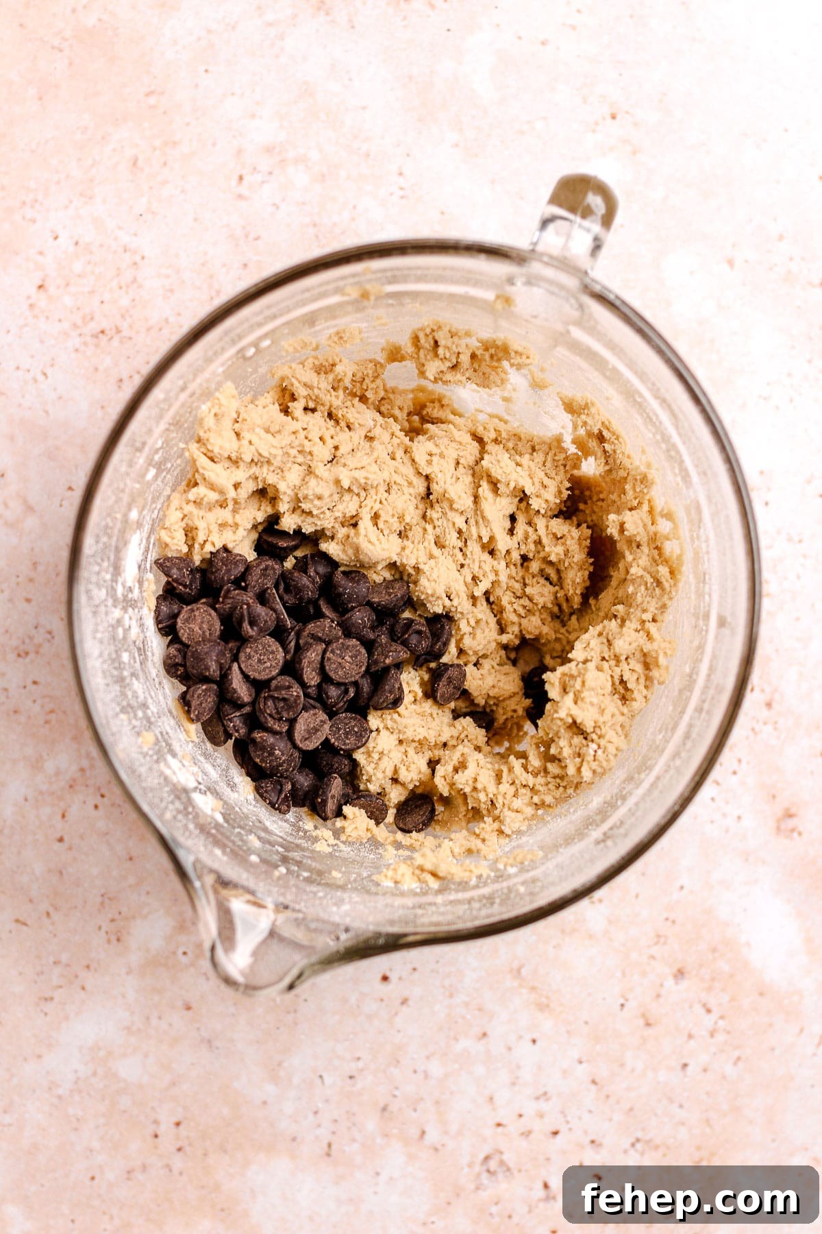 Add chocolate chips