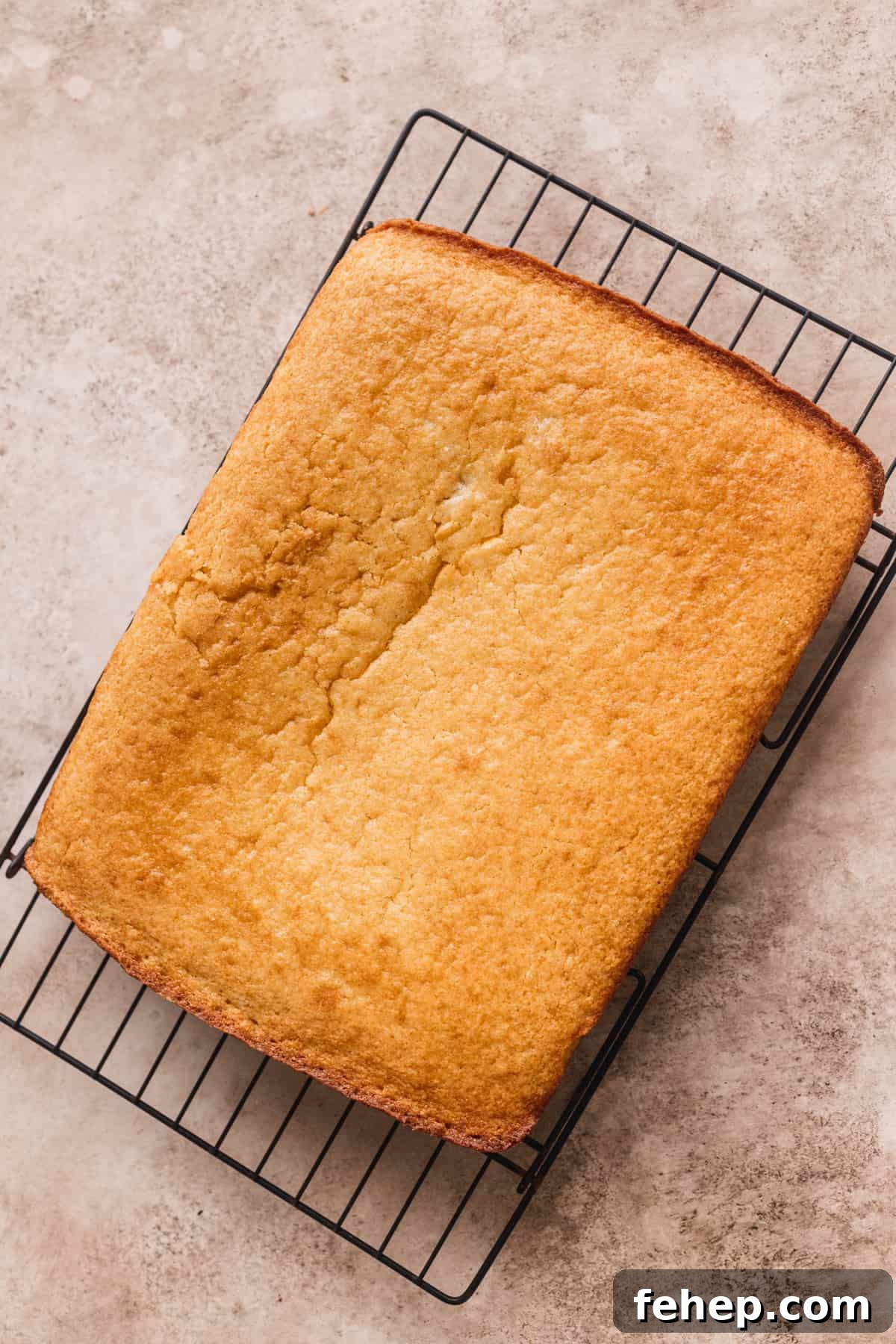 Honey Butter Cornbread Recipe — Sweet Savory Cornbread Guide 8 Cornbread on a wire rack.