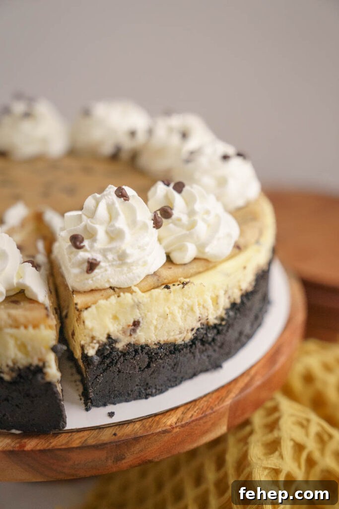 Copycat Cookie Dough Cheesecake Factory Cheesecake Recipe 5 img 6888 4