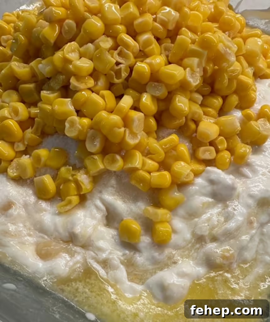 Jiffy Corn Casserole Recipe: Classic, Cheesy Oven-Baked Side Dish 3 img 6947 2