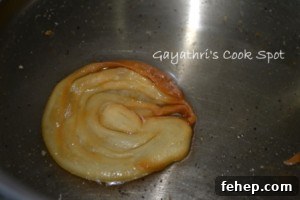 Dip in syrup