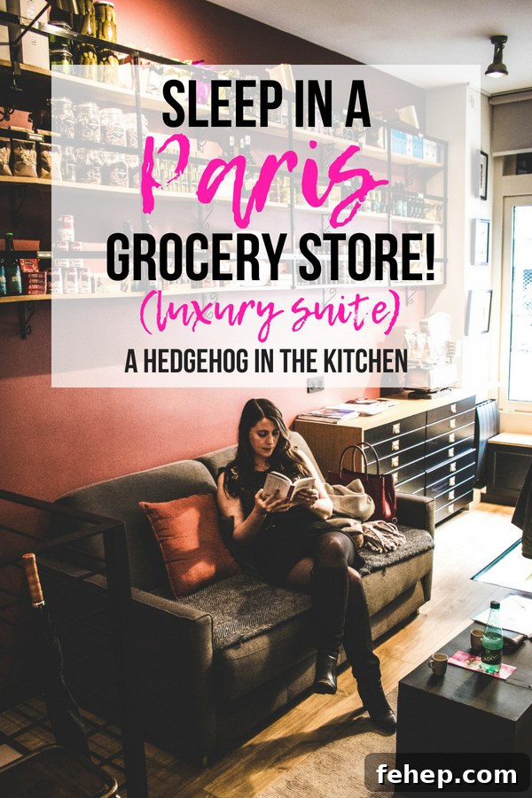 Sleep in a Paris grocery store - Paris Boutik
