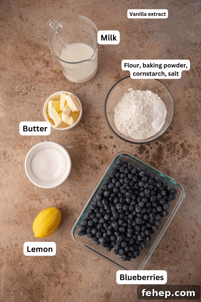 Ingredients on the counter