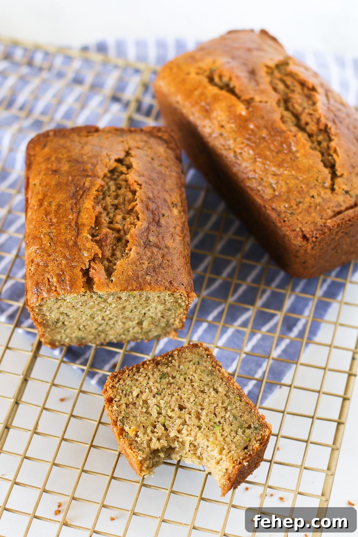 Gluten Free Vegan Zucchini Bread. Moist zucchini bread, with a touch of cinnamon and baked to perfection.