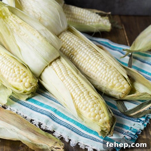 Crispy Roasted Corn Recipe with Garlic Butter and Herbs 6 Roasted Corn