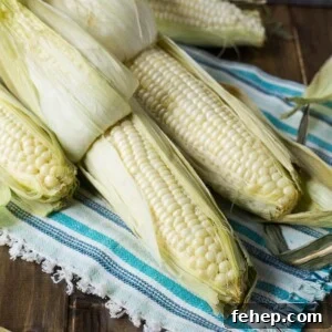 Crispy Roasted Corn Recipe with Garlic Butter and Herbs 7 Roasted Corn
