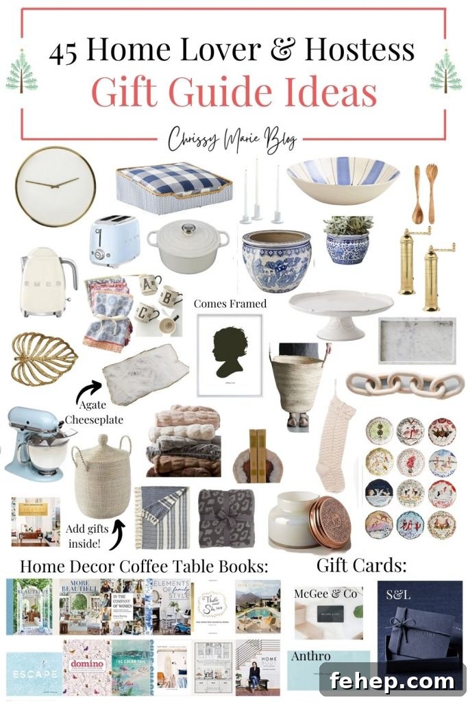 Pinterest image that is Gifts For home decor lovers