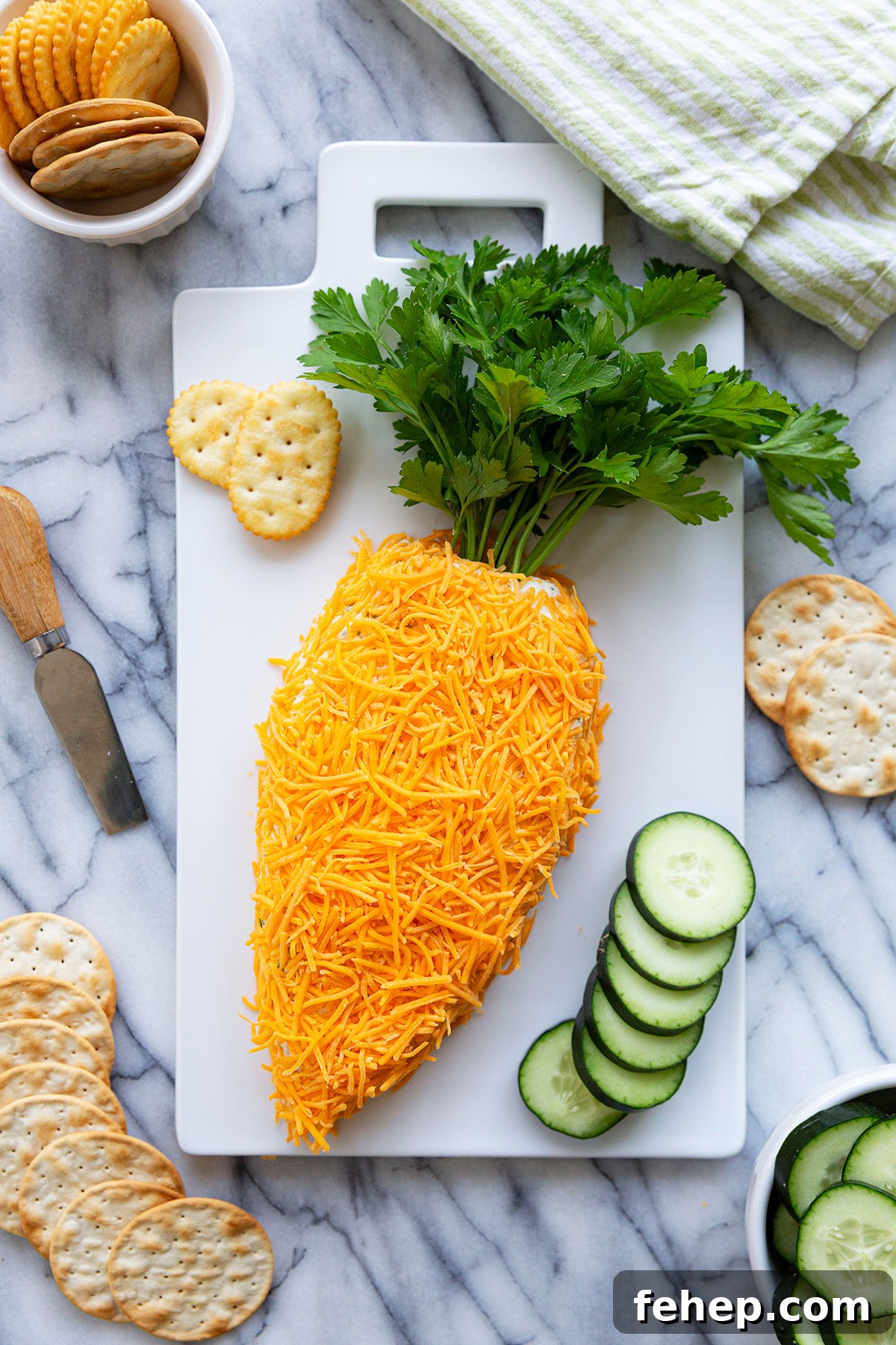easy carrot cheese ball