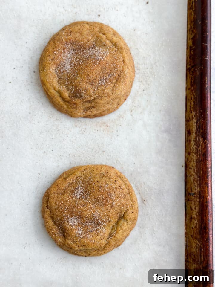 cookies after baking.