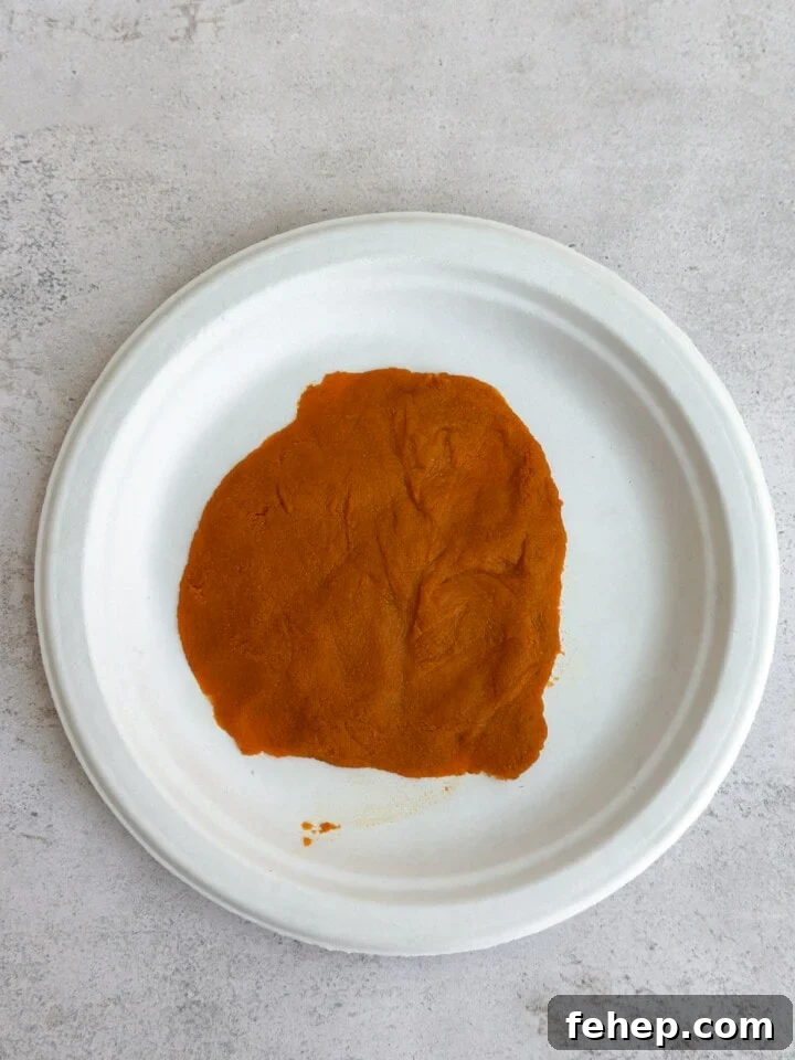 blotted pumpkin