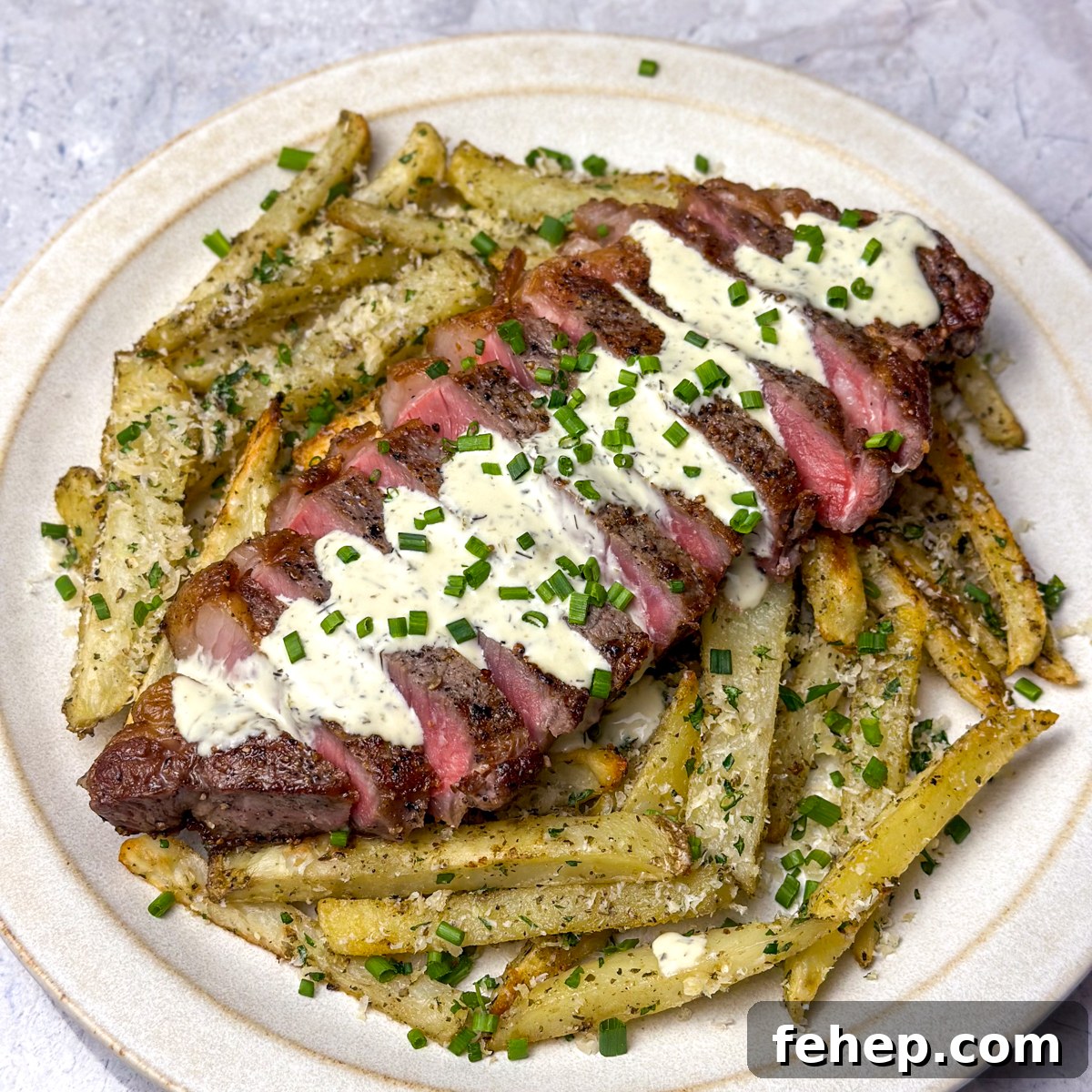 Garlic Parmesan Oven-Baked Steak Fries Recipe 9 garlic parmesan steak fries