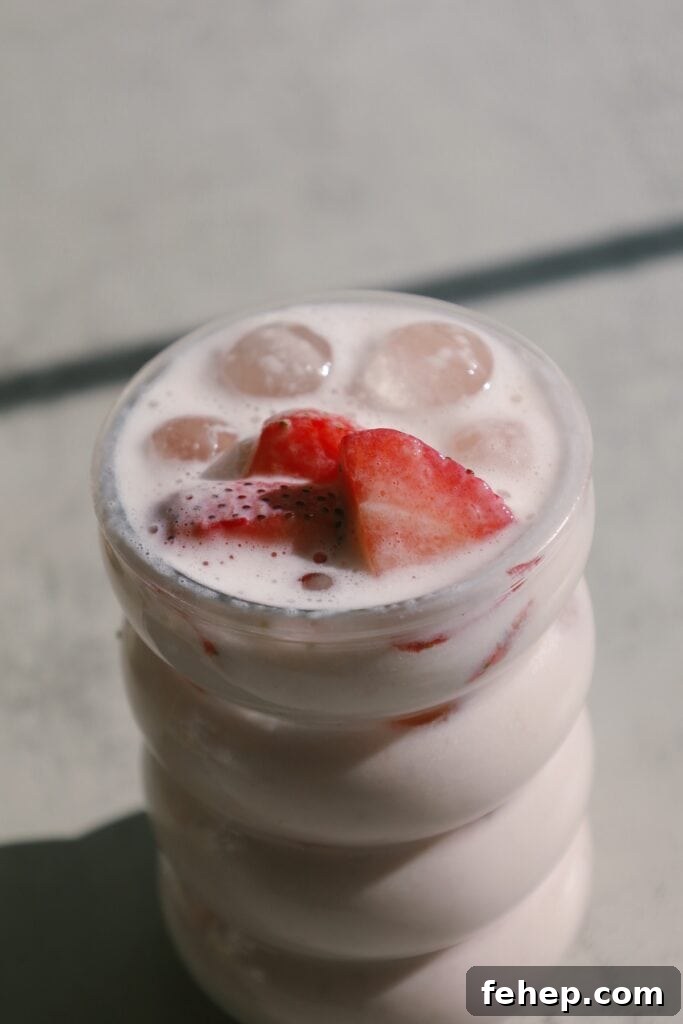 strawberry agua fresca