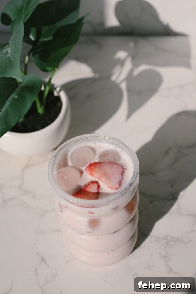 strawberry agua fresca