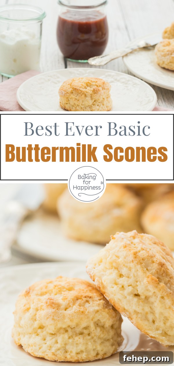 Craving something delicious for tea time? These traditional buttermilk scones are quick to bake & simply delicious!