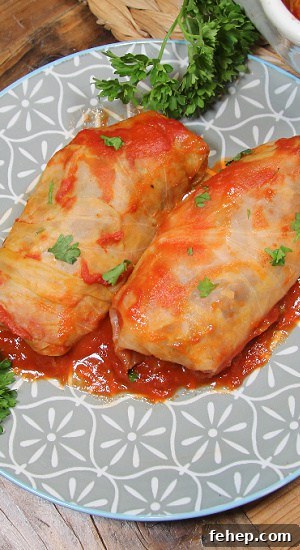 Stuffed Cabbage Rolls are super tasty and fun to make. Stuffed Cabbage Rolls