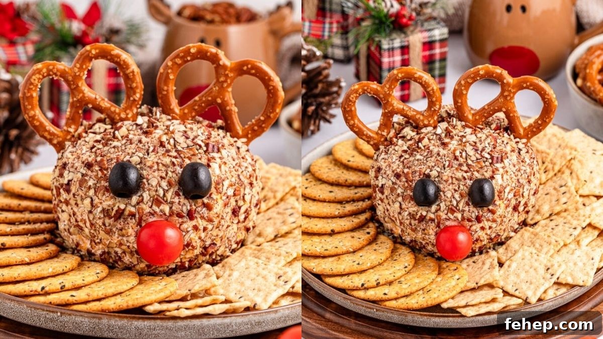Reindeer Cheese Ball