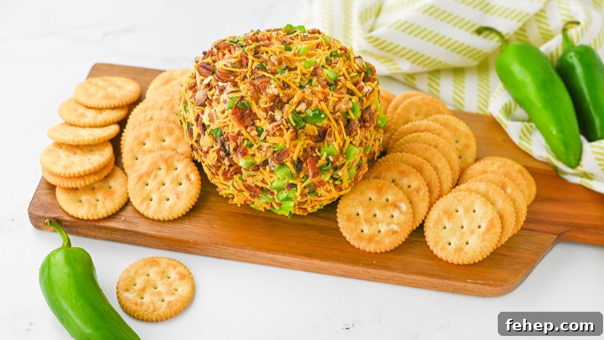 Jalapeno Popper Cheese Ball