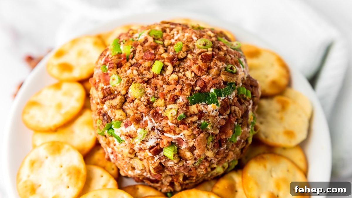 Pecan Bacon Cheese Ball