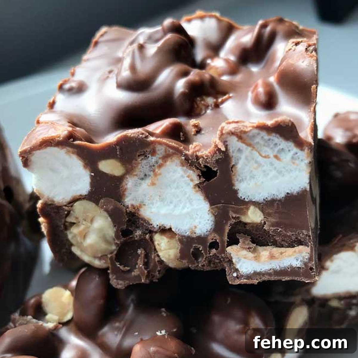 Lake Travis Mud Lake Travis Mud is an Austin, TX named candy that is really an easy Rocky Road no bake fudge.