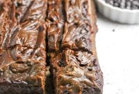 Fudgy Pumpkin Swirl Brownies with Cream Cheese