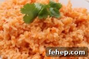 Oven baked Spanish rice