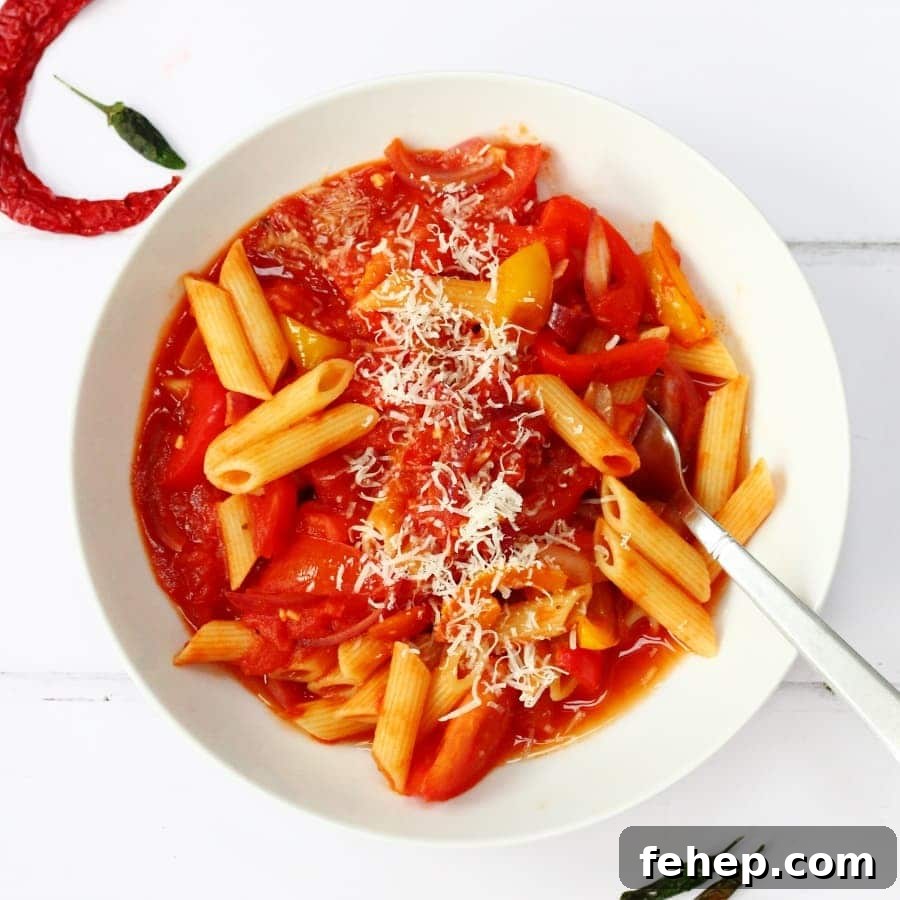 Spicy Tomato Pasta