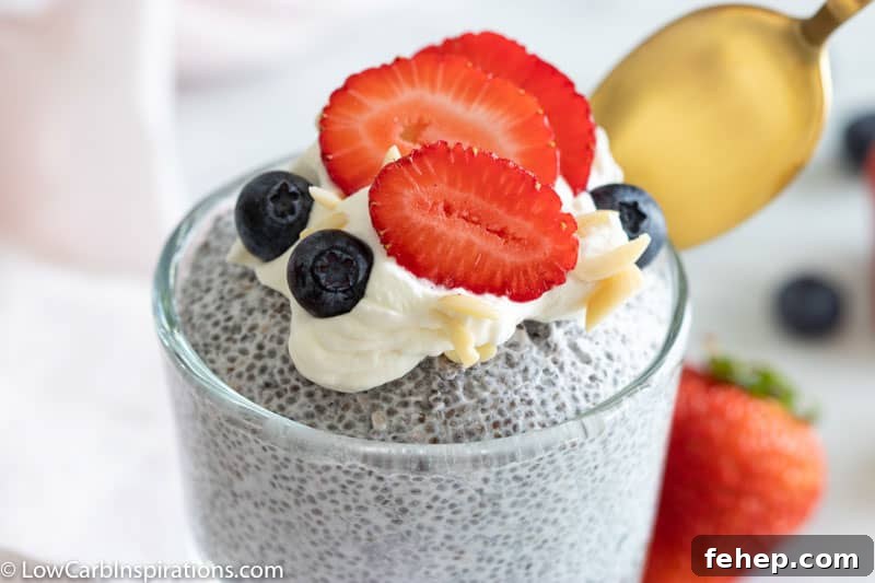 Easy Keto Chia Pudding Recipe 