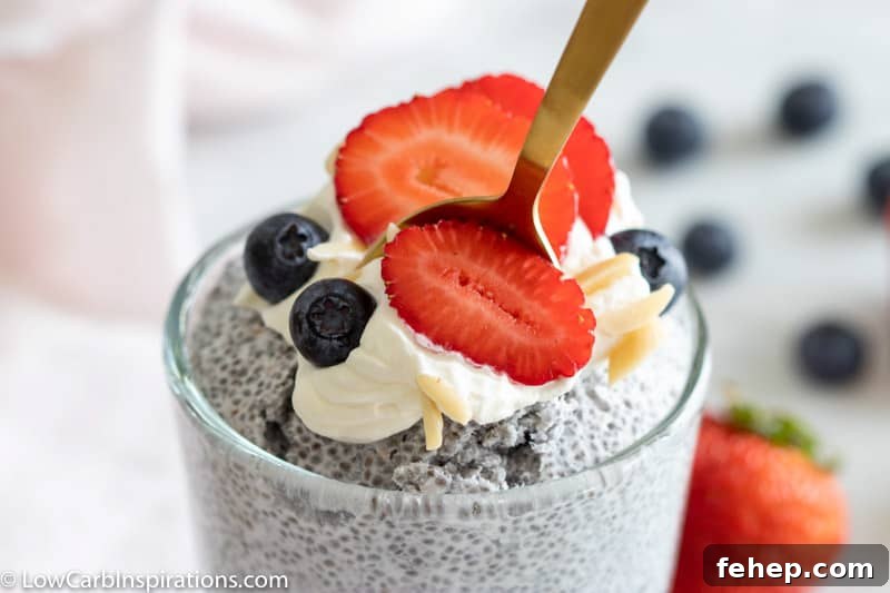 Easy Keto Chia Pudding Recipe 