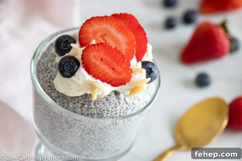 Easy Keto Chia Pudding Recipe 