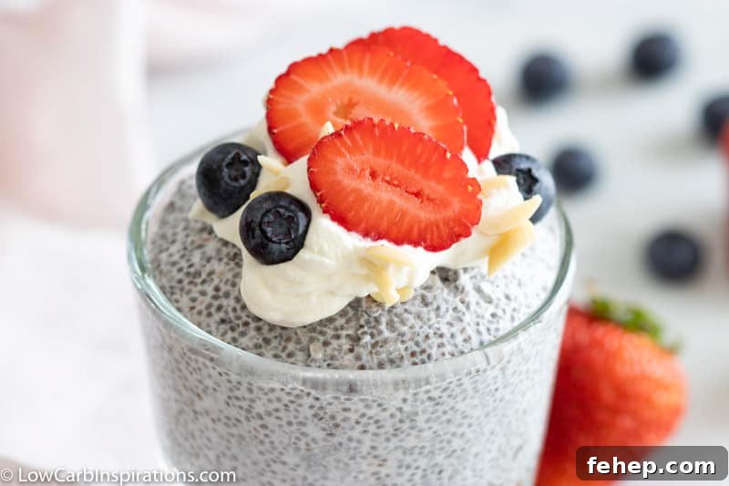 Easy Keto Chia Pudding Recipe 