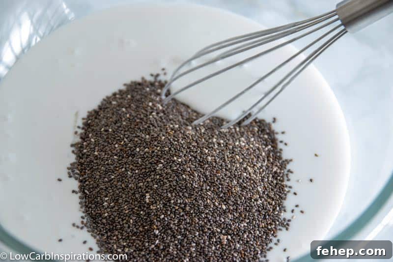Easy Keto Chia Pudding Recipe 