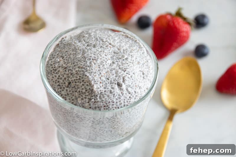 Easy Keto Chia Pudding Recipe 