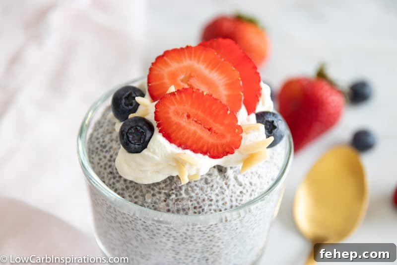 Easy Keto Chia Pudding Recipe 