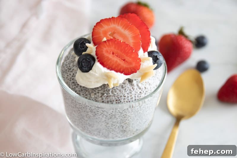 Easy Keto Chia Pudding Recipe 