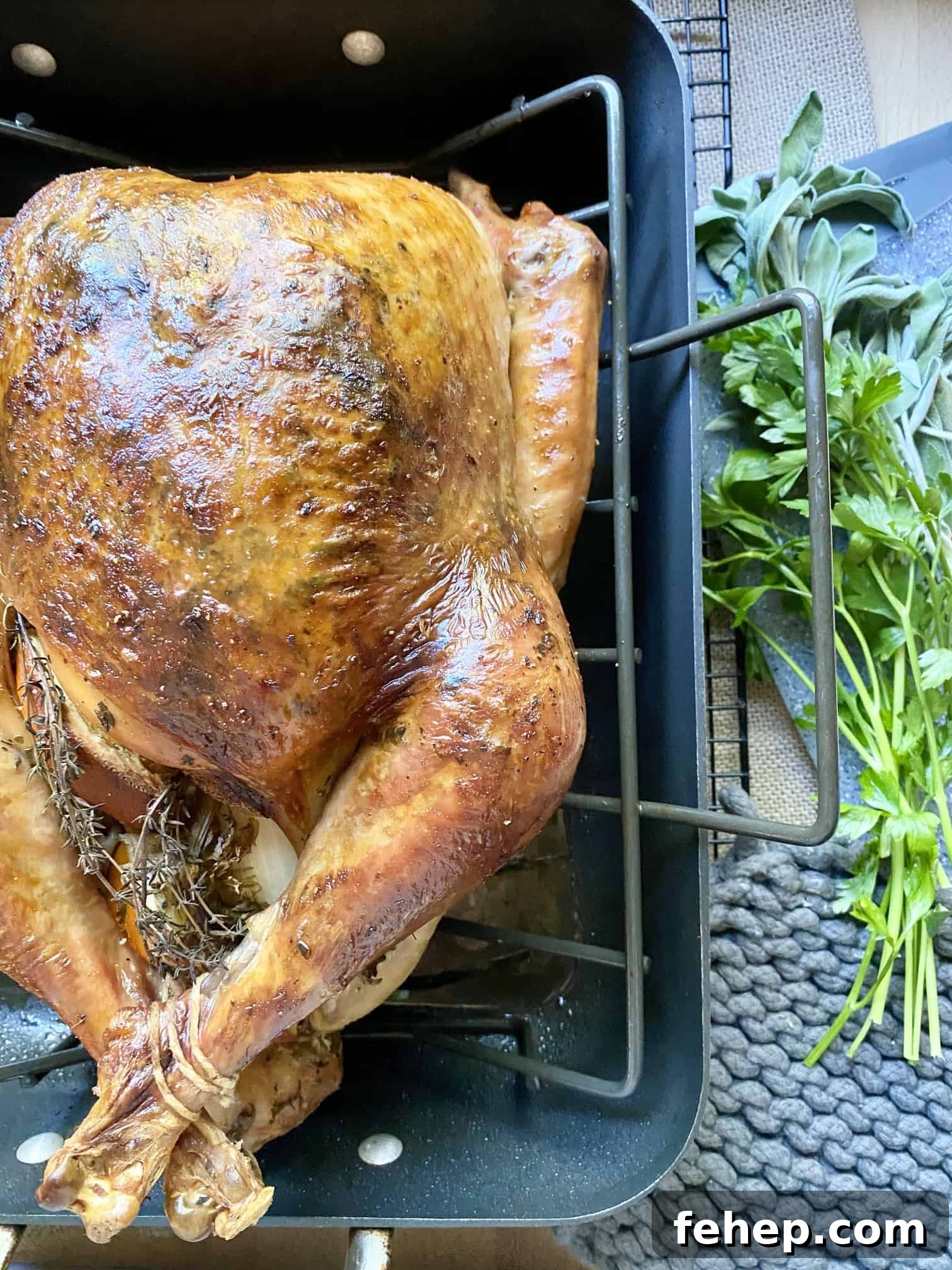 Roast Turkey with Citrus & Sage