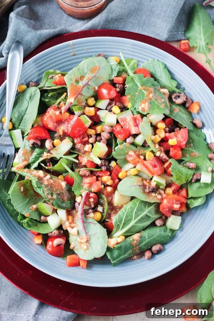 Black Eyed Peas Salad